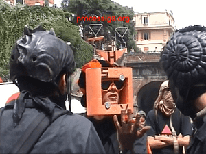Piazza Manin 20 luglio 2001