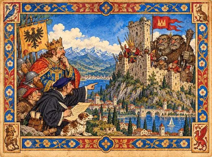 I. Dell’eredità di Barbarossa e del re Monte Aguzzo