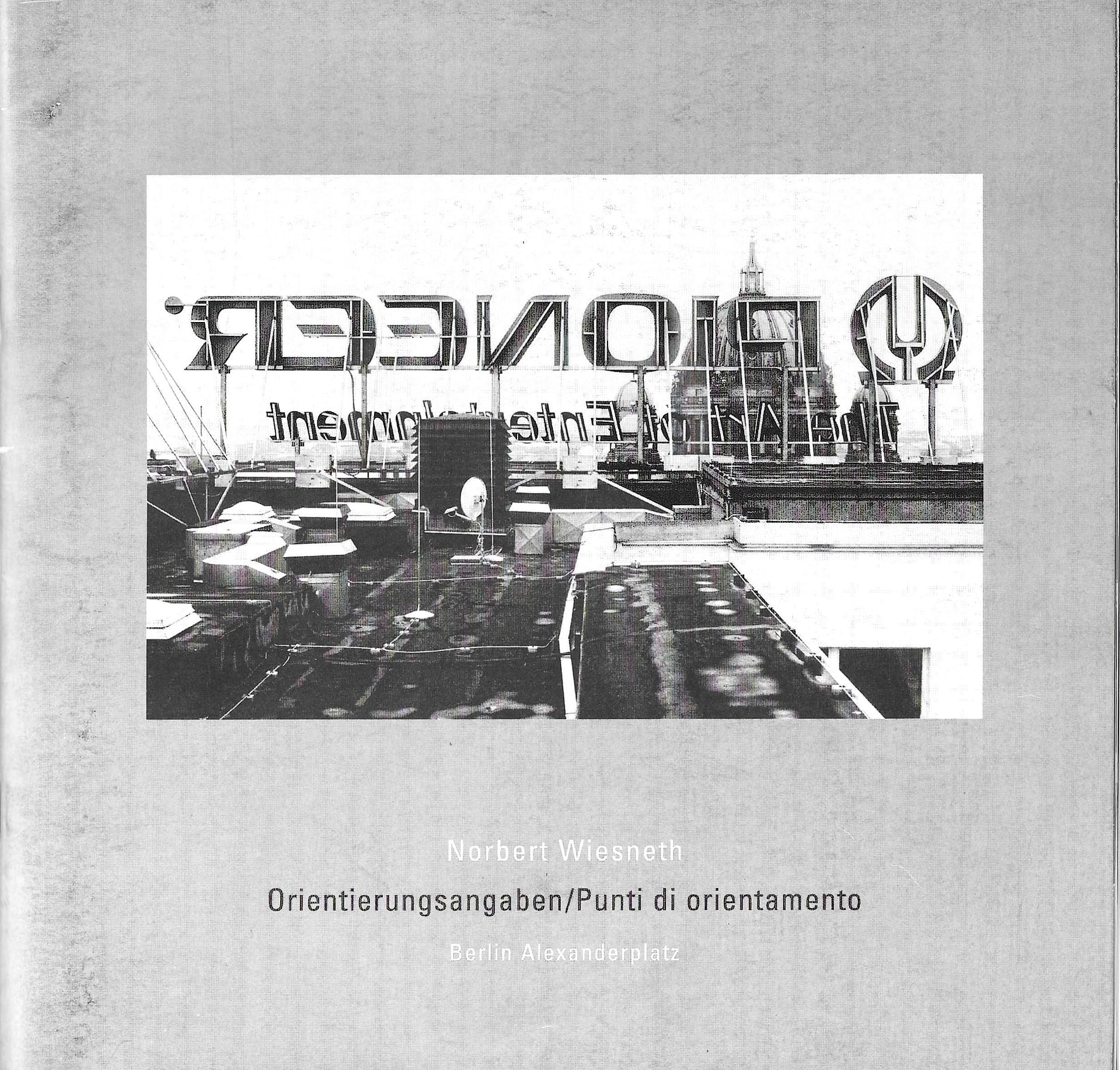 Copertina di Orientierungsangaben / Punti di orientamento